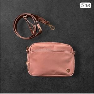 Lululemon Crossbody Bag 2L Dusty Pink
